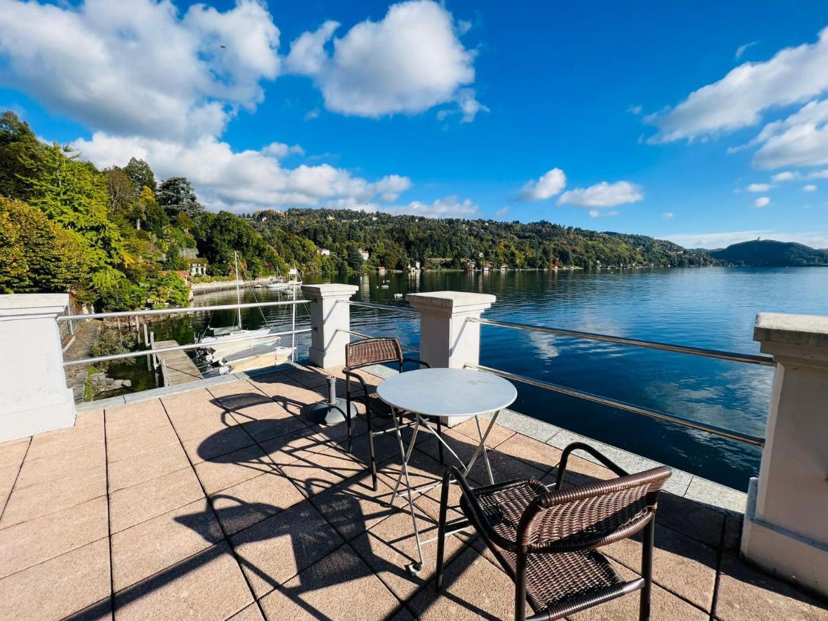Lake View Cottage Beach Orta San Giulio Bagian luar foto