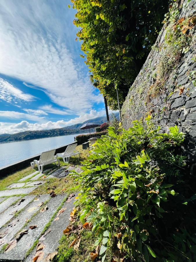 Lake View Cottage Beach Orta San Giulio Bagian luar foto