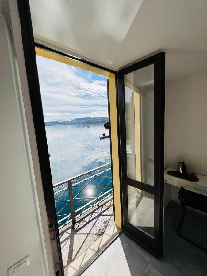 Lake View Cottage Beach Orta San Giulio Bagian luar foto