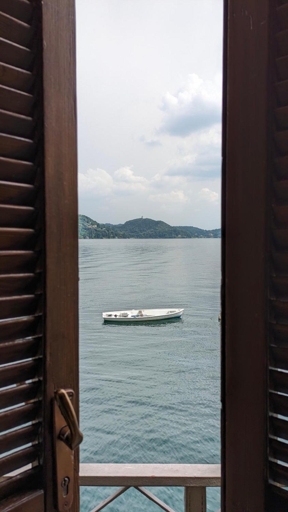 Lake View Cottage Beach Orta San Giulio Bagian luar foto