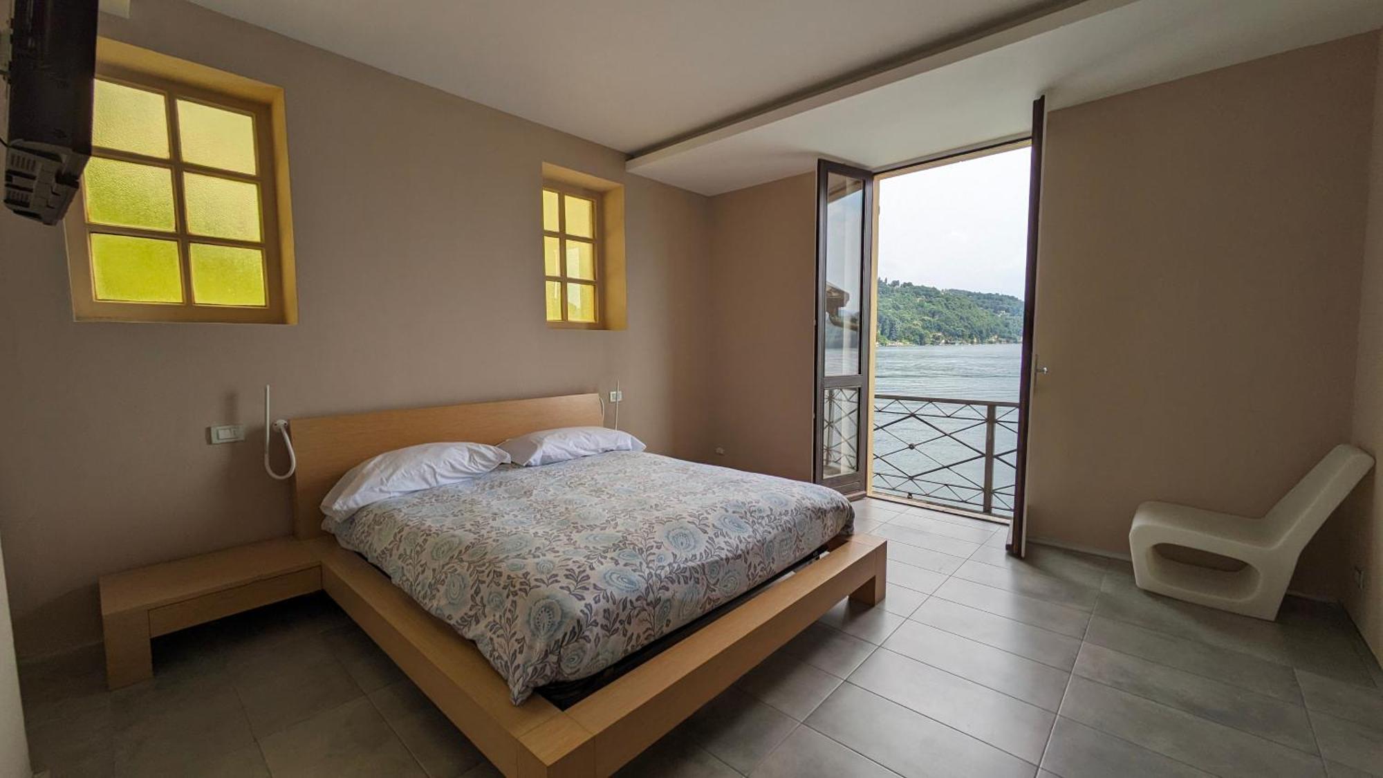 Lake View Cottage Beach Orta San Giulio Bagian luar foto